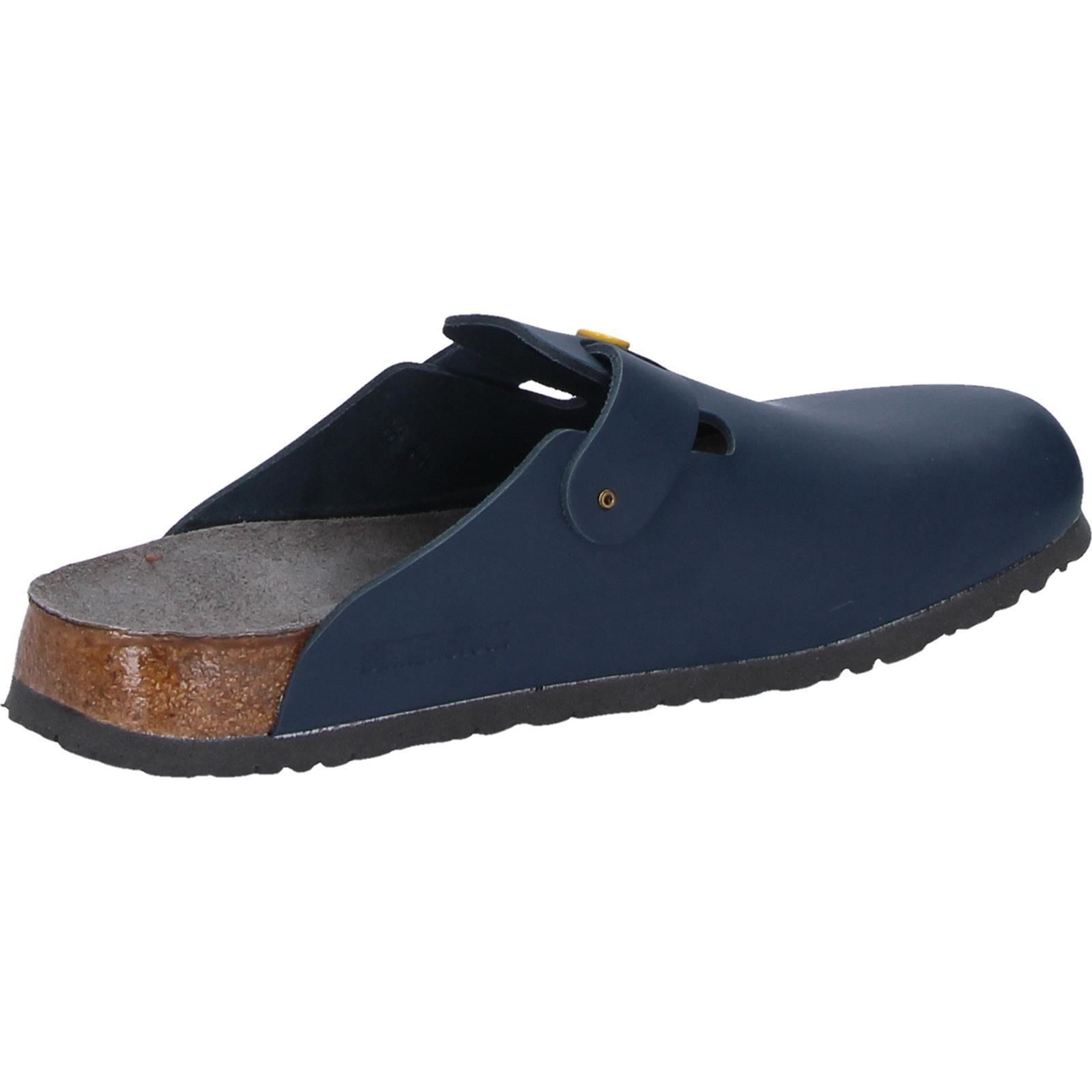 Birkenstock Boston ESD Pantolette blau normale Weite Gr. 41