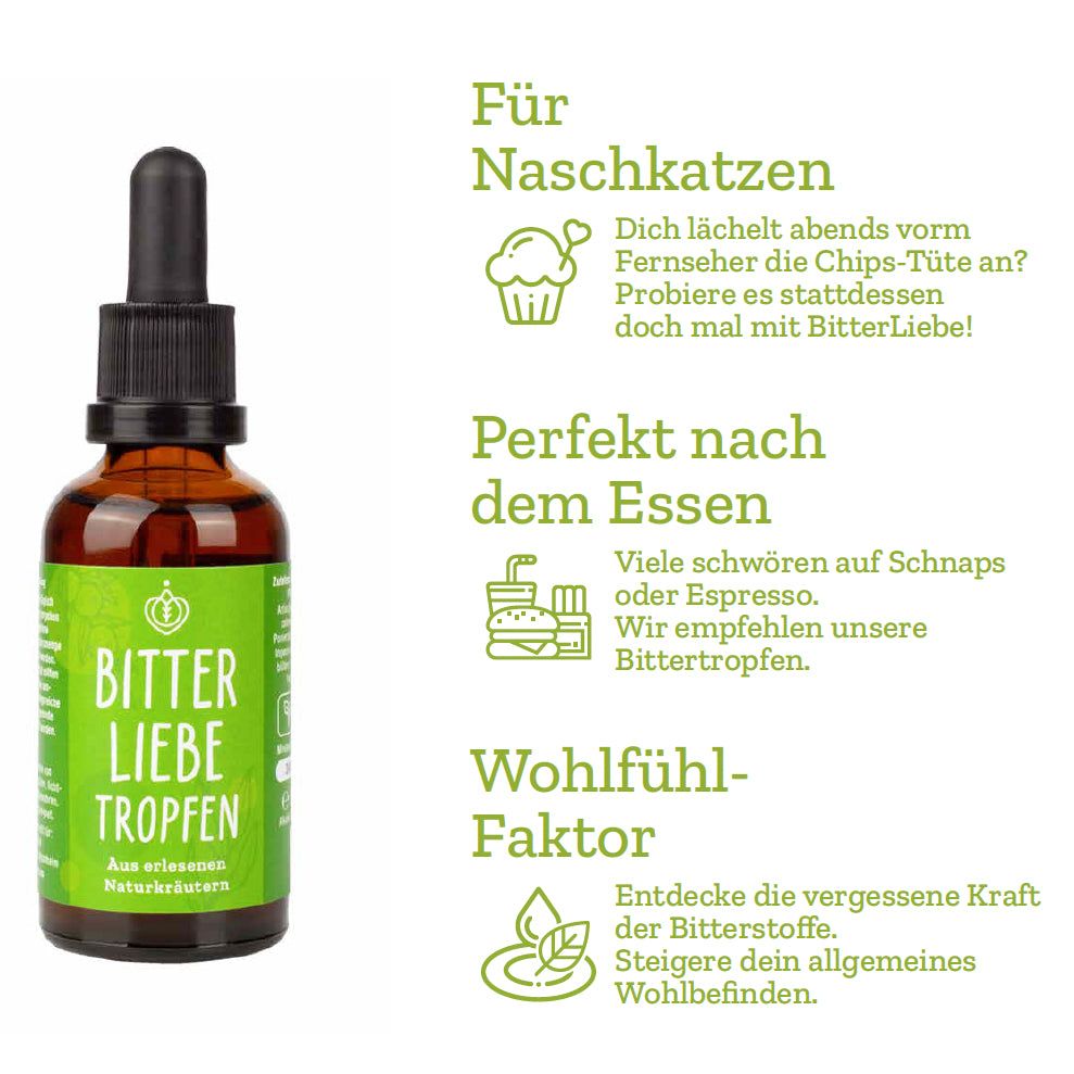 BitterLiebe Tropfen Original Monatspackung