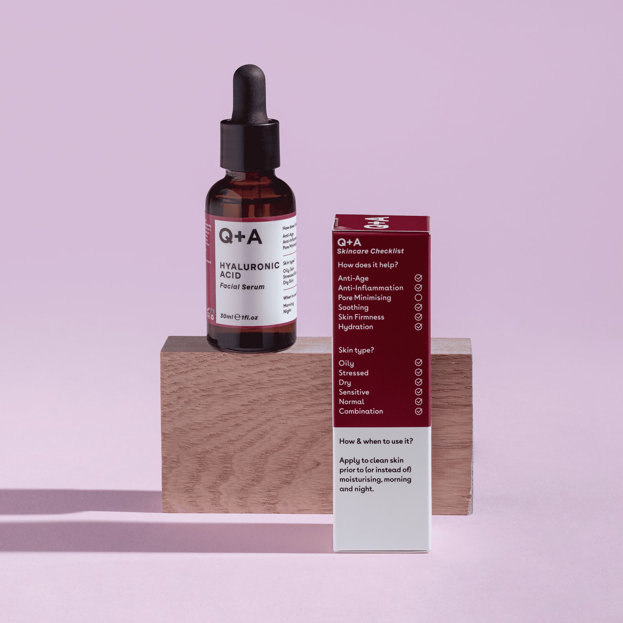 Q + A Skin Hyaluronic Acid Facial Serum