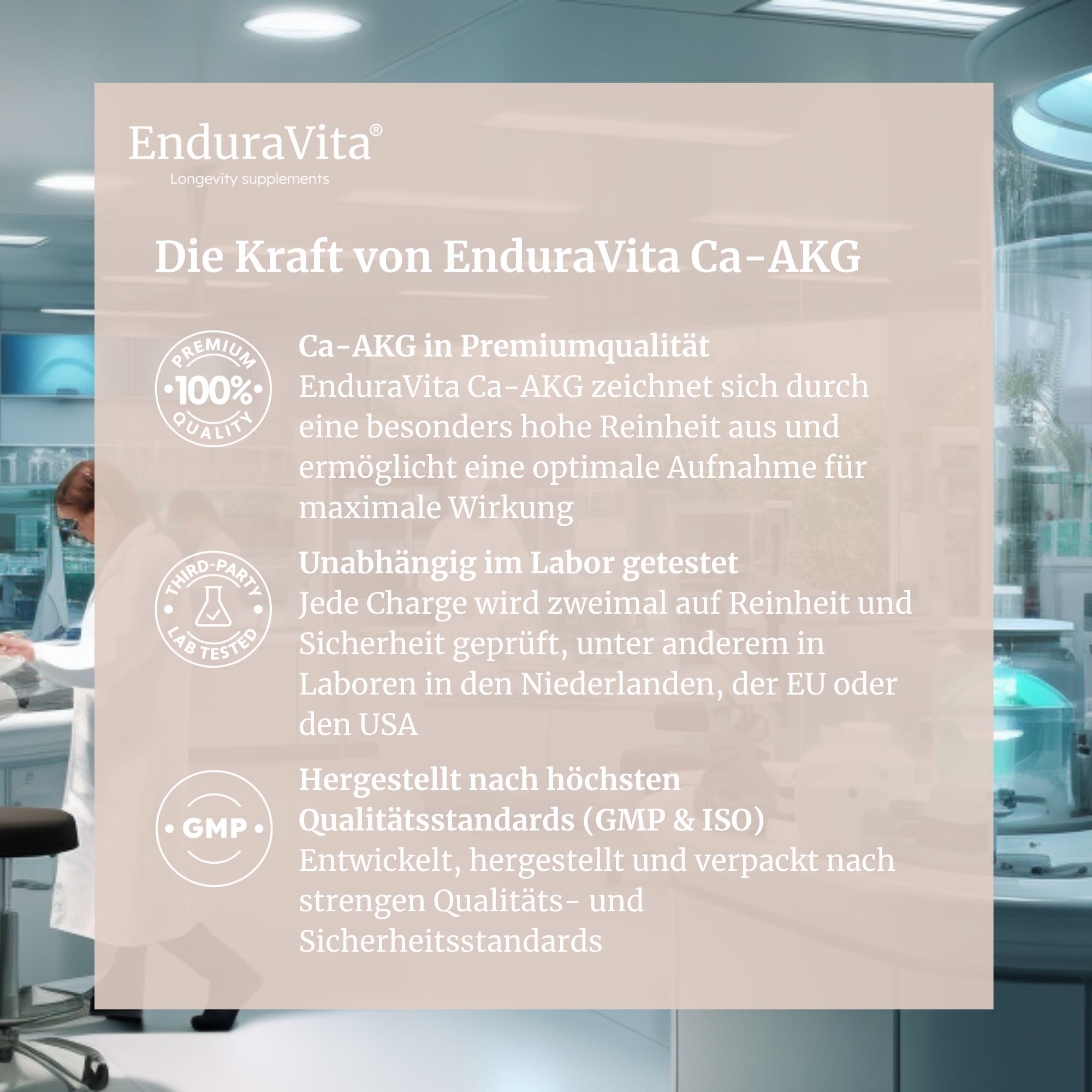 EnduraVita Ca-AKG Kapseln