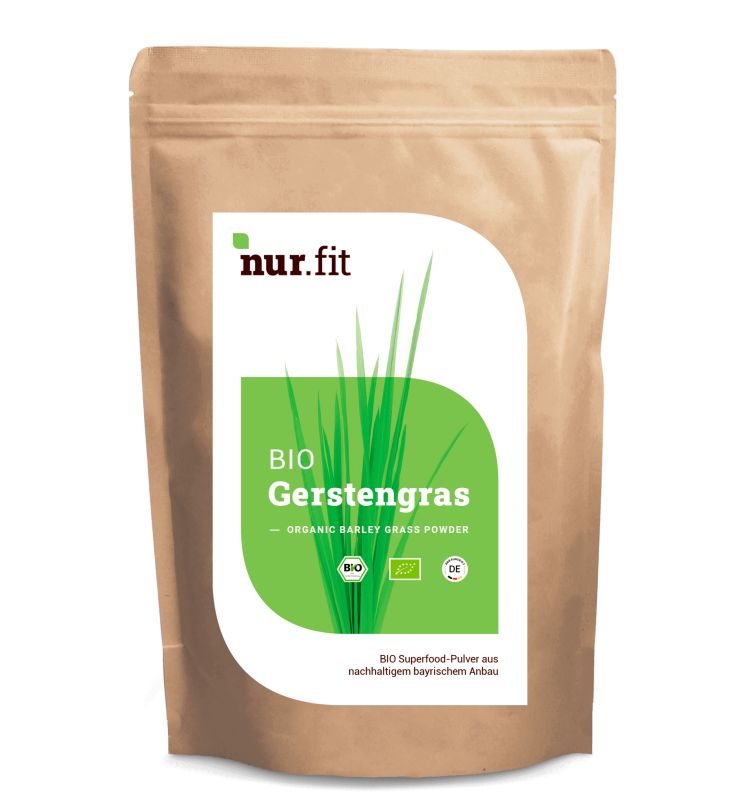nur.fit BIO Gerstengras Pulver