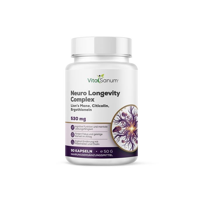 VitaSanum Neuro Longevity Complex Kapseln, 90 Stück.