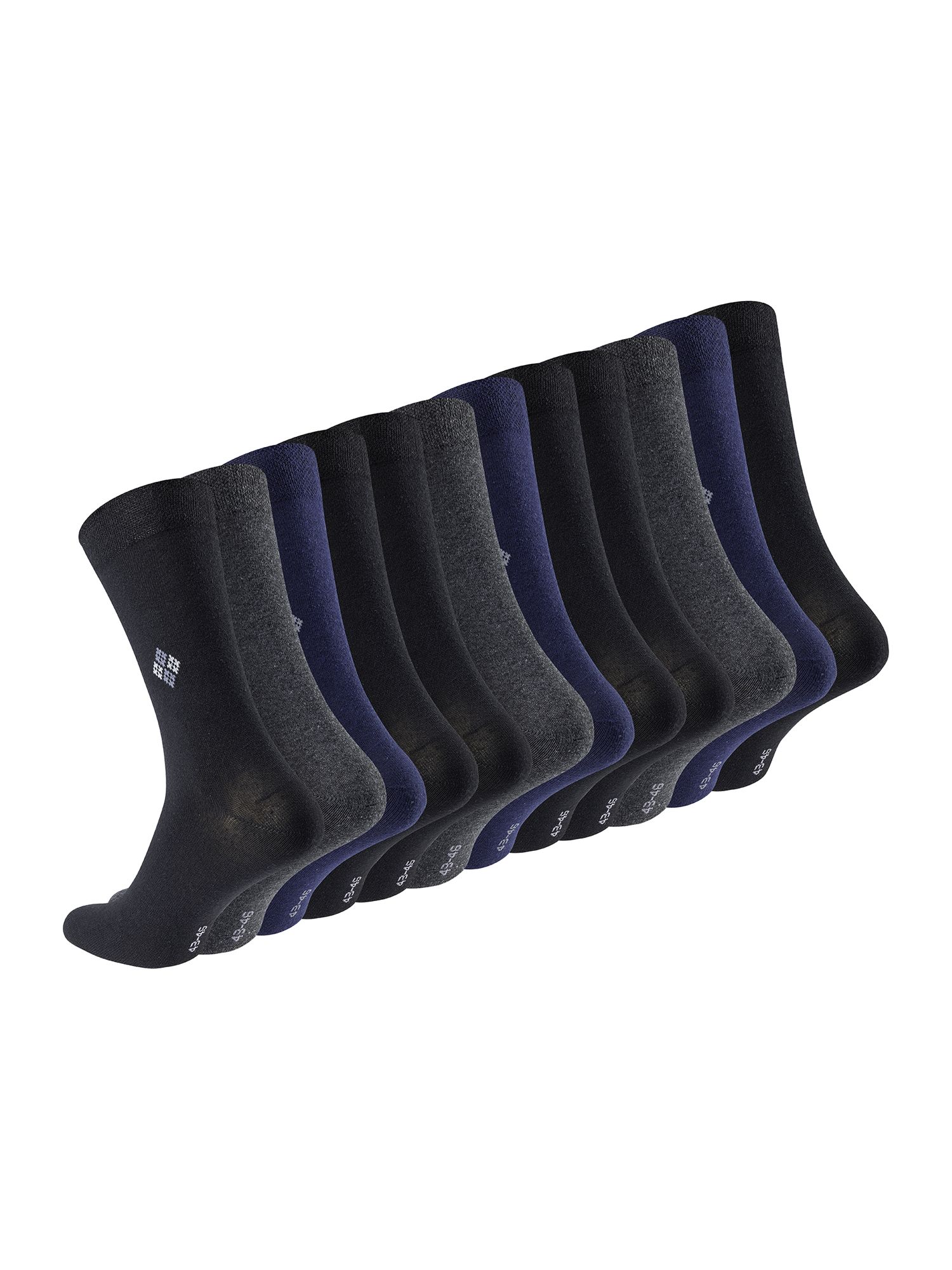 ChiliLifestyle Herren Diabetikersocken 12-Pack Dr. Götz Business - Größe 39-42
