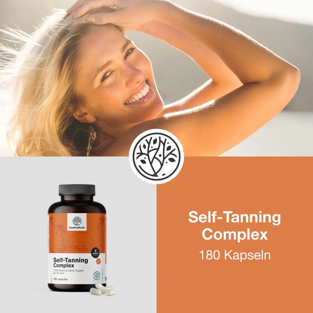 HealthyWorld Self-Tanning Complex – Unterstützung der natürlichen Bräune