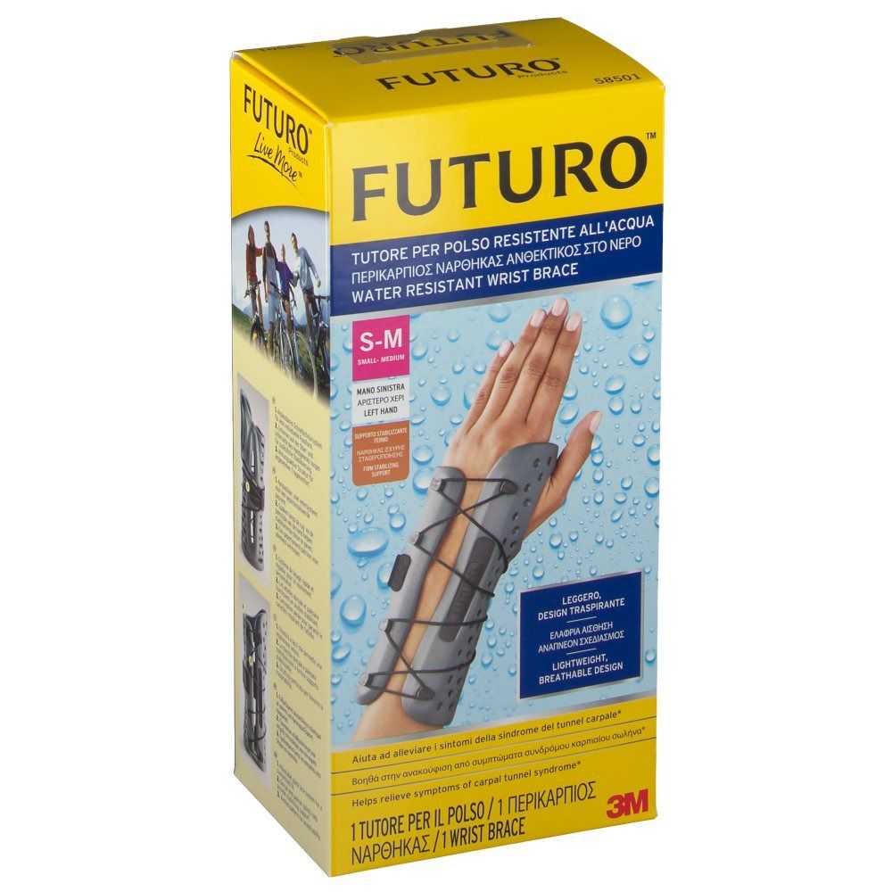 FUTURO wasserfeste Handgelenk-Schiene links S-M