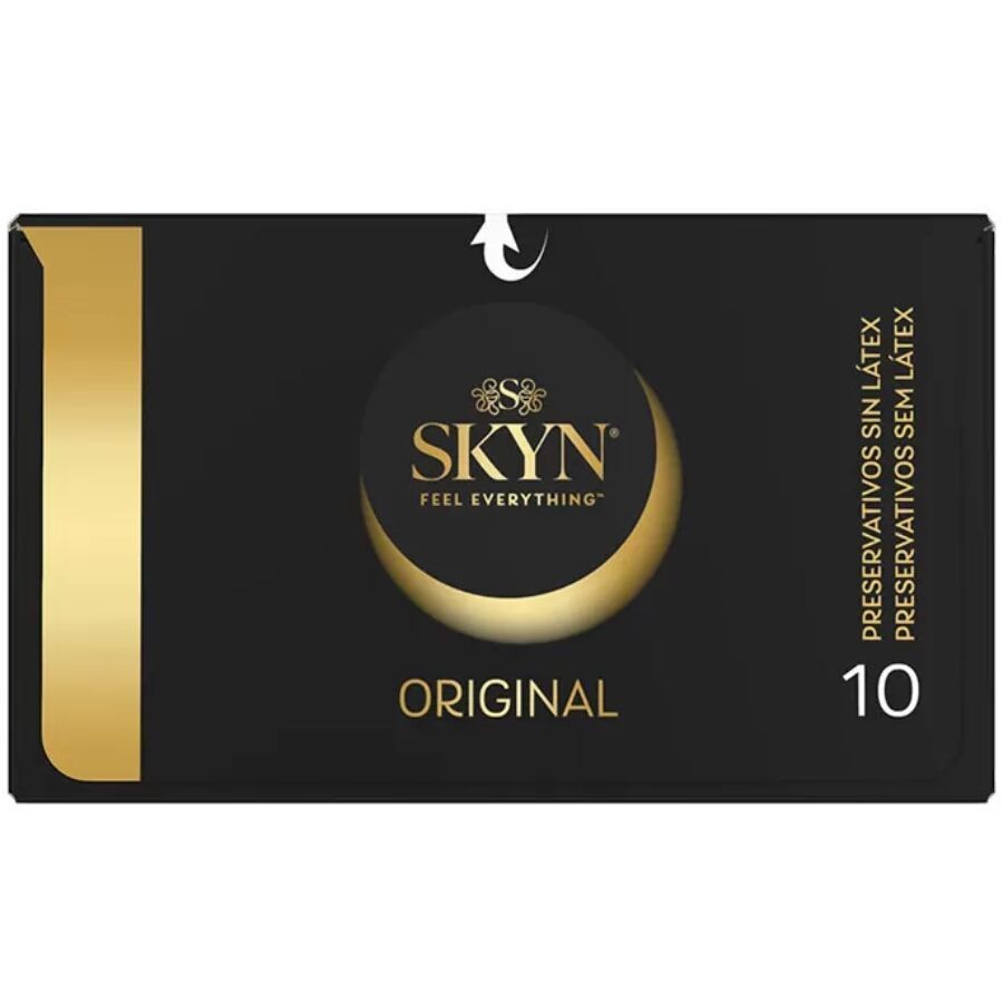 SKYN Original Kondome, 10 Stück. Latexfrei, synthetisches Material.
