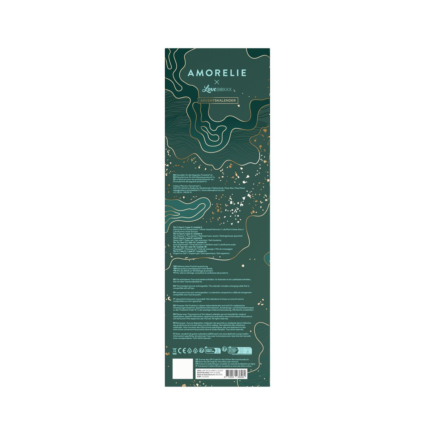 AMORELIE x Loveboxxx Adventskalender 2026 - Das Original