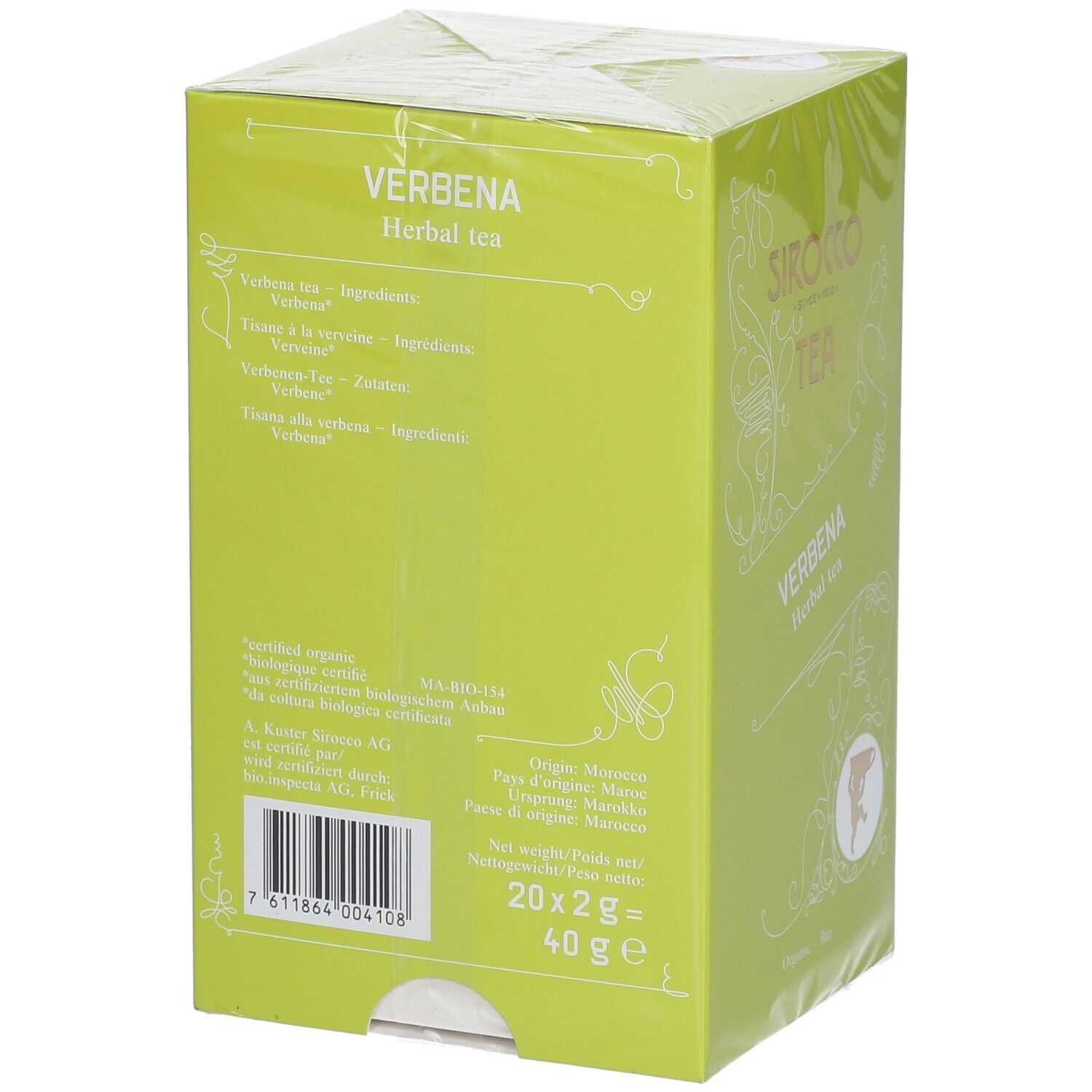 Sirocco Verbena Bio Kräutertee