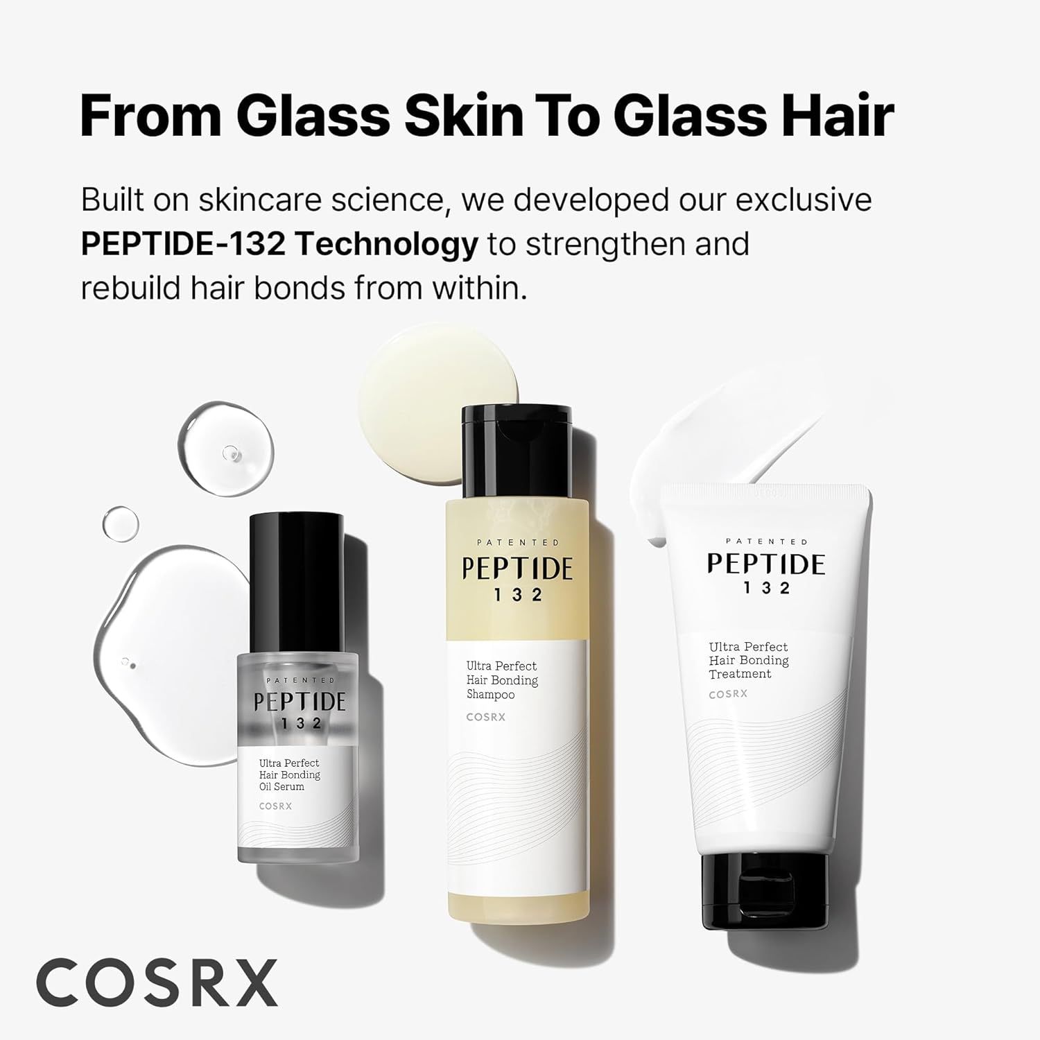 COSRX Peptide 132 Ultra Perfect Hair Bonding Oil Serum