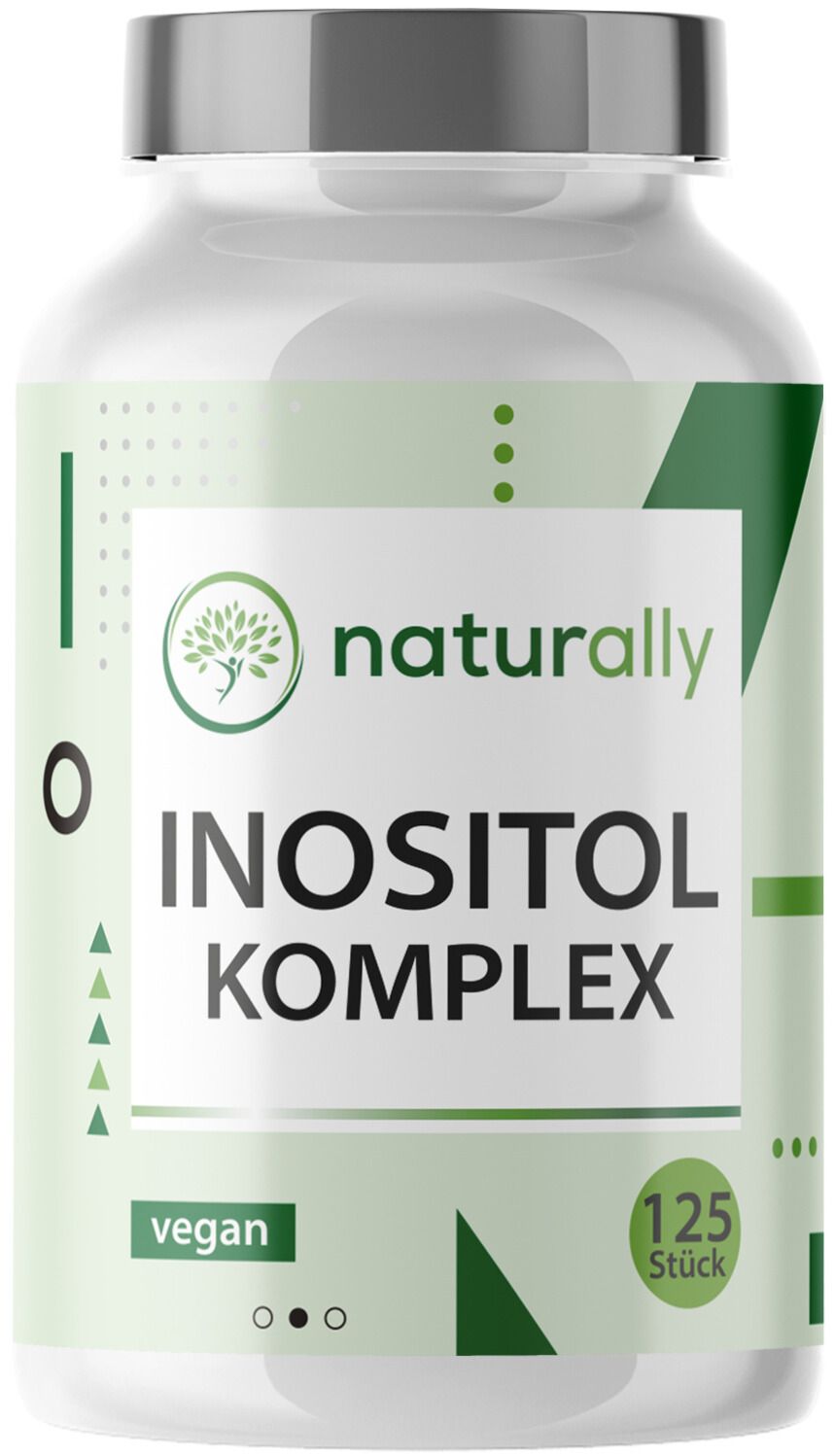 naturally Inositol Komplex | mit Myo Inositol sowie D-Chiro Inositol und Vitaminen