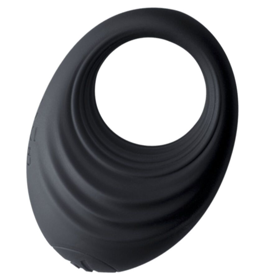 Rocks-off - Spire Vibrating Liquid Silicone Ring Black