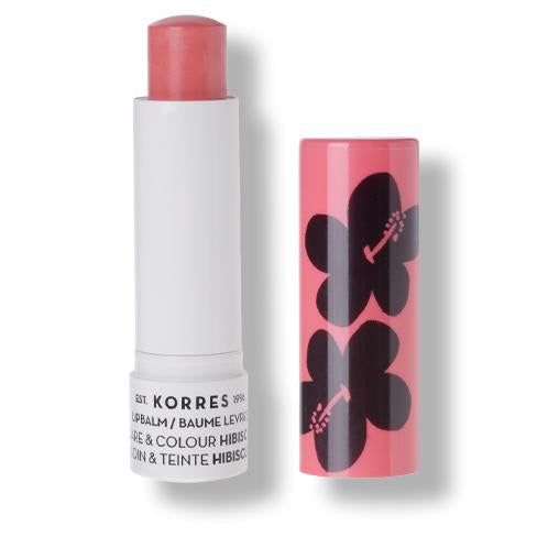 KORRES Care & Colour Hibiscus lip balm