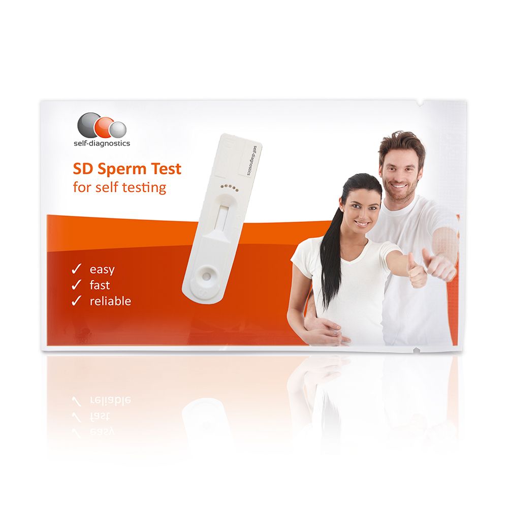 self-diagnostics Sperma Test - Fruchtbarkeitstest für Männer