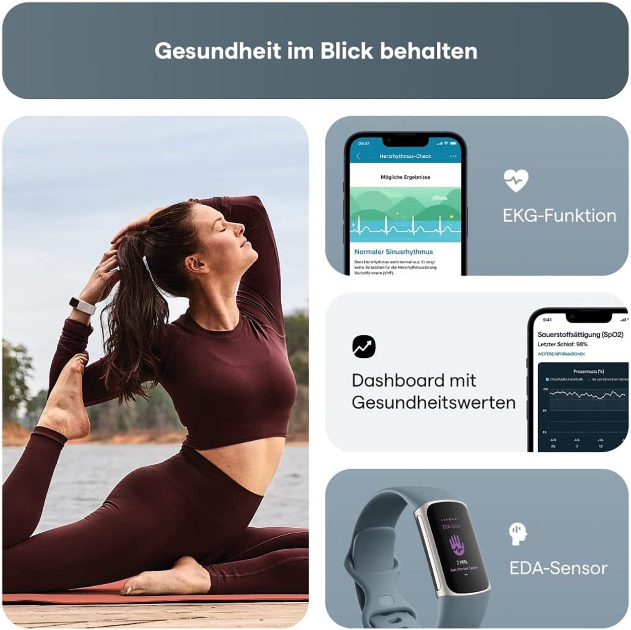 Fitbit Charge 5 Fitnesstracker