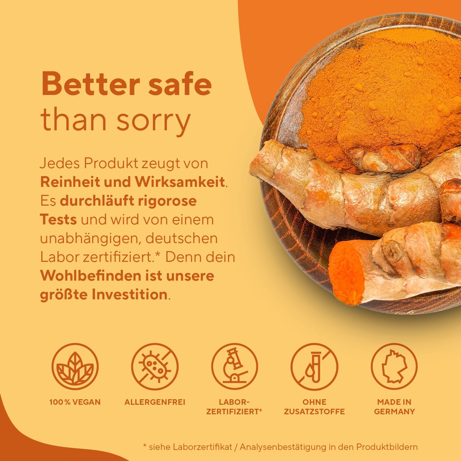 TRUE NATURE® Curcuma Extrakt Kapseln