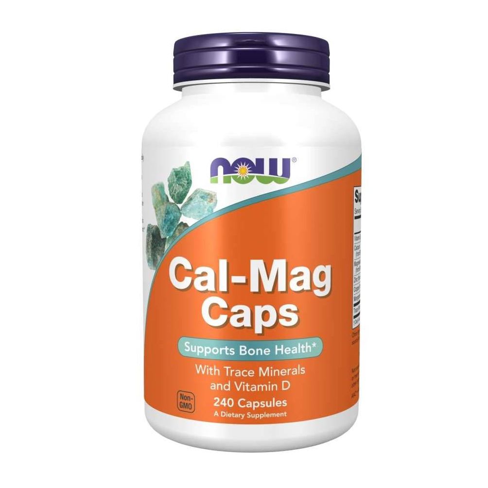 NOW FOODS Cal-Mag Caps