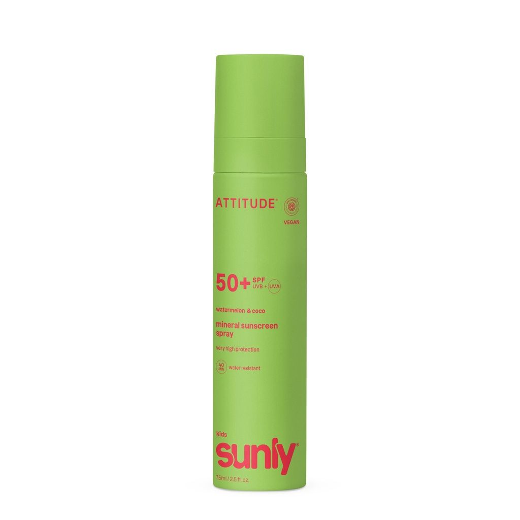 Mineral sunscreen Spray Face & Body  - Kids - SPF 50 - Watermelon & Coco