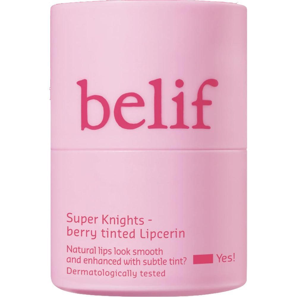 belif Super Knights Berry Tinted Lipcerin