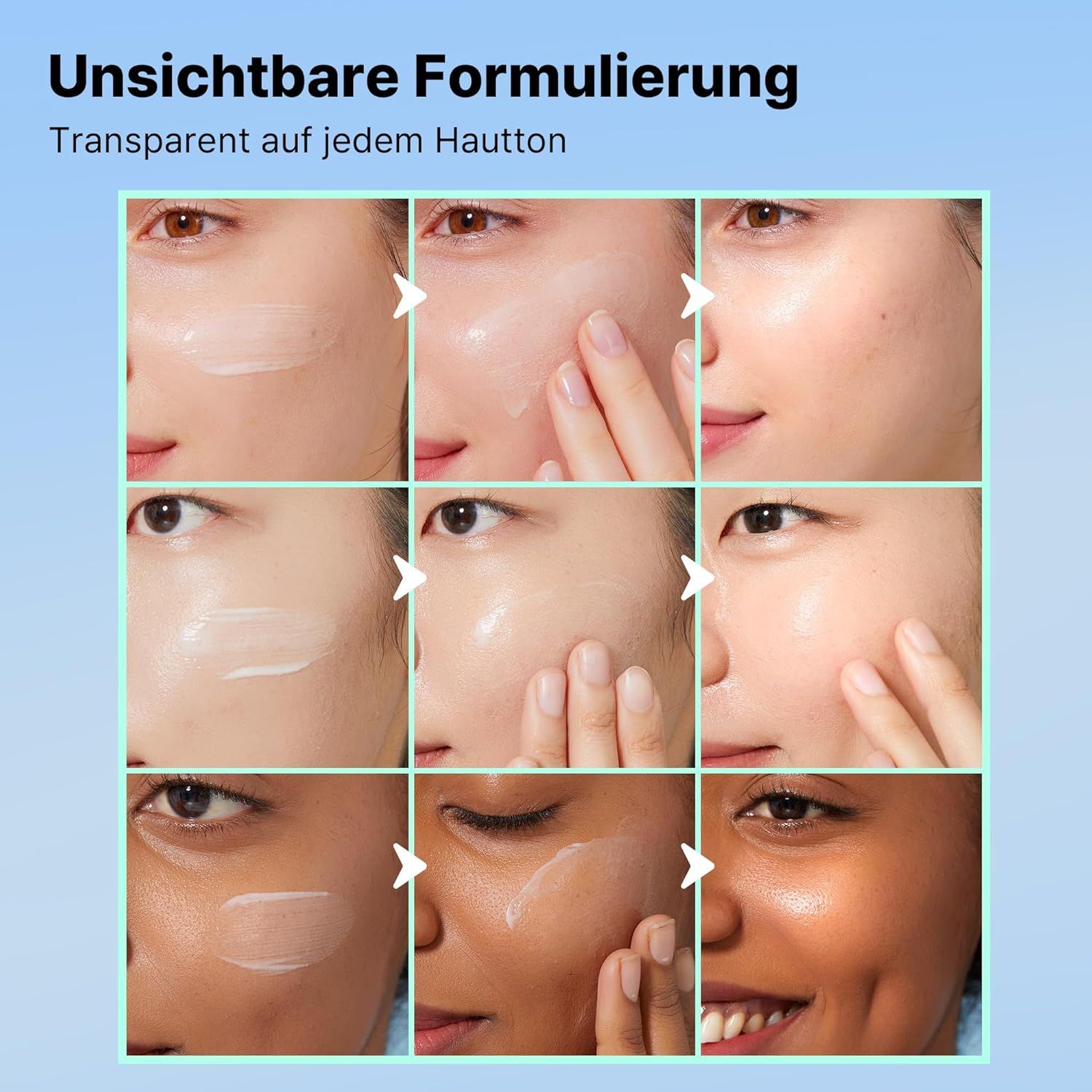 COSRX Ultra-Leichte Unsichtbare Sonnencreme LSF 50 Transparenter Sonnenschutz