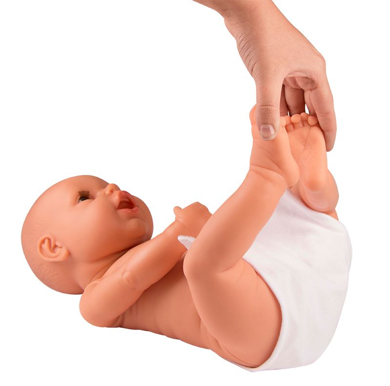 Erler Zimmer Neugeborenenpuppe für Wickel- & Badeübungen, männlich