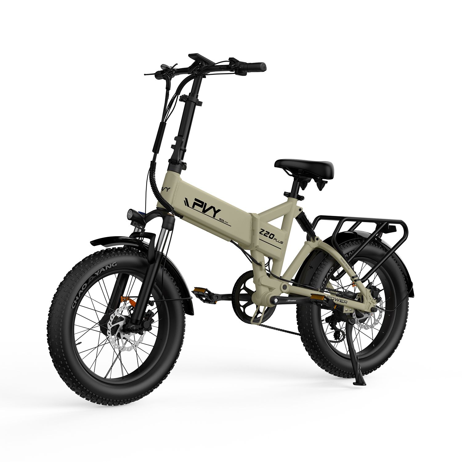 PVY Z20 Plus All-Terrain-E-Bike, 48V 16,5Ah Akku, Dreifachfederung
