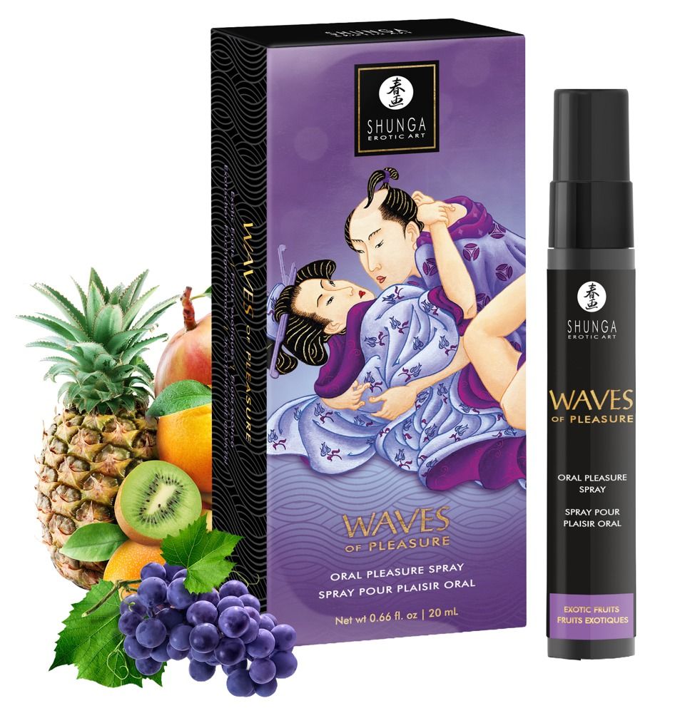 Shunga Erotic Art - Waves of Pleasure - Spray
