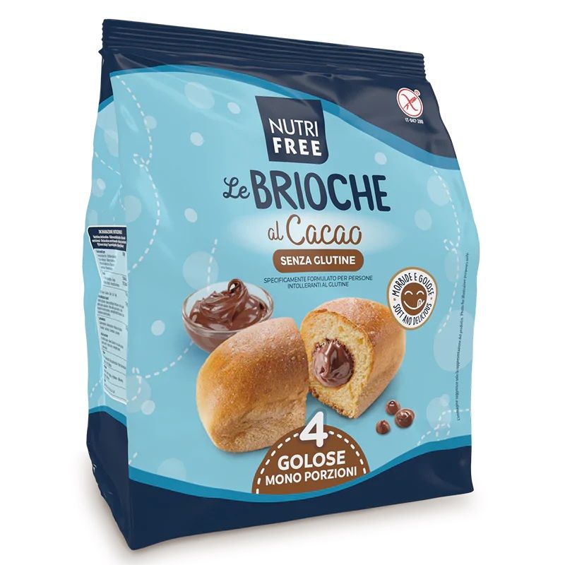 Nutri Free Le Brioche mit Kakaofüllung glutenfrei