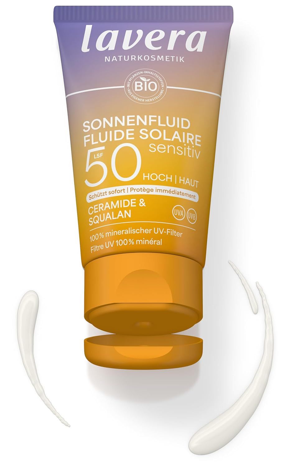lavera Sonnenlotion Sensitiv LSF 50 - Sonnencreme