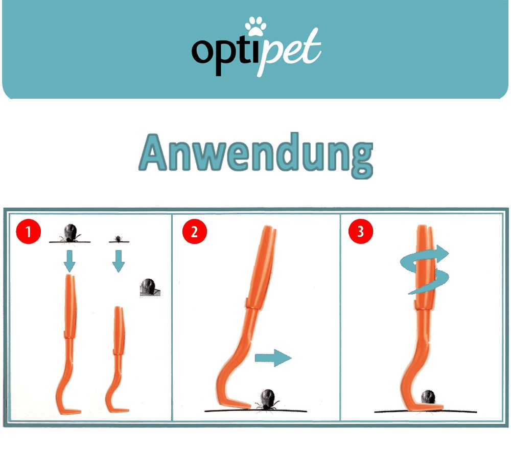OptiPet Zeckenzange