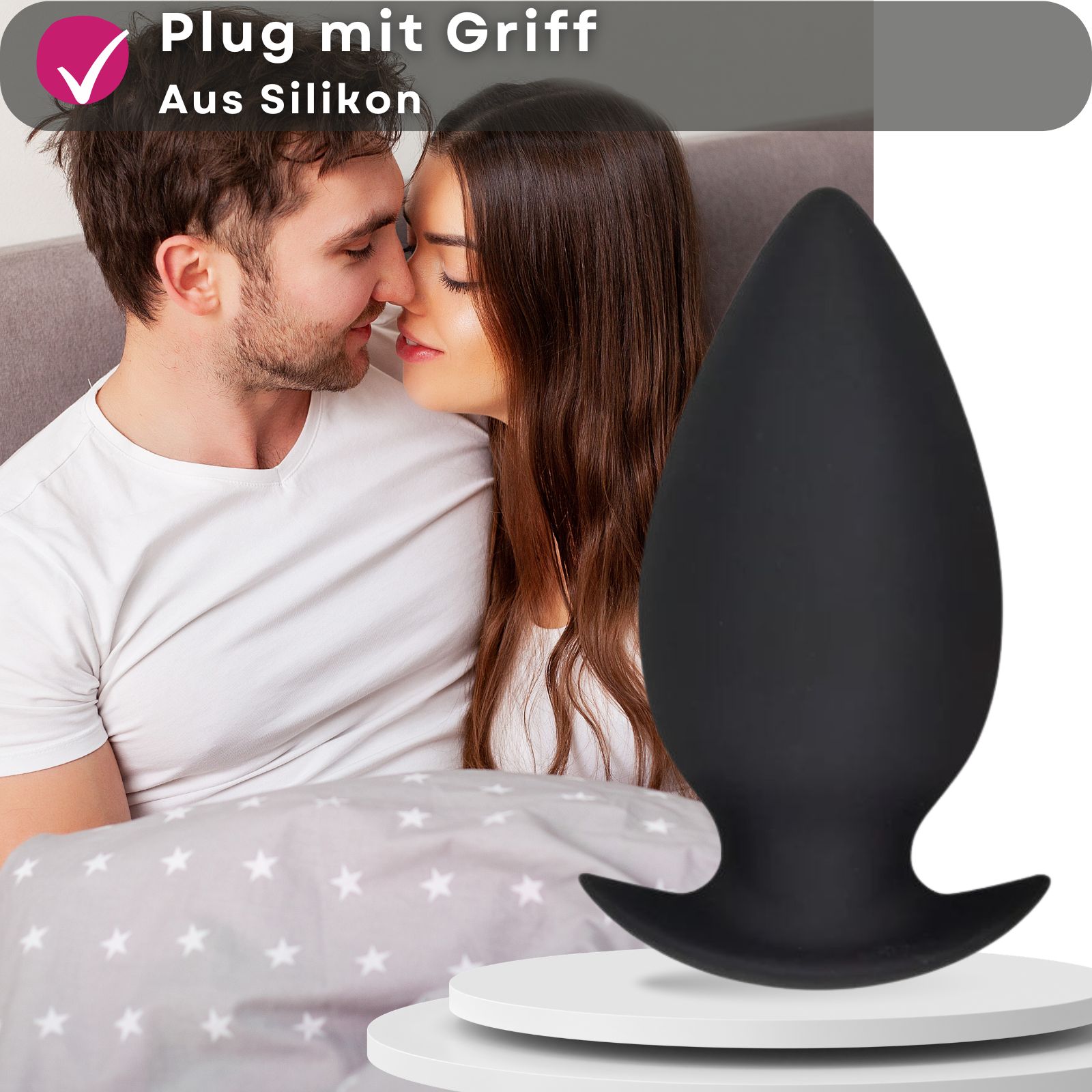 Analplug aus Silikon - Training "Pro" - Lovelyness