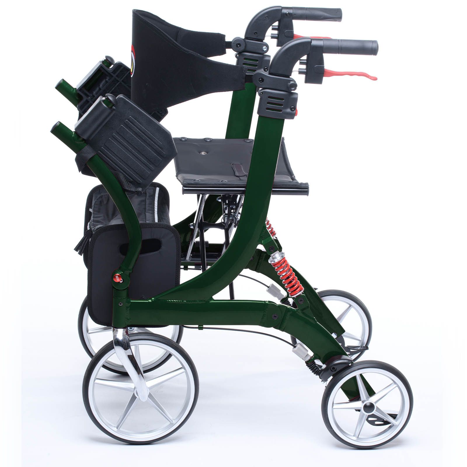 Bescomedical - 2 in 1 Rollator SPRING VARIO mit Rollstuhl Funktion