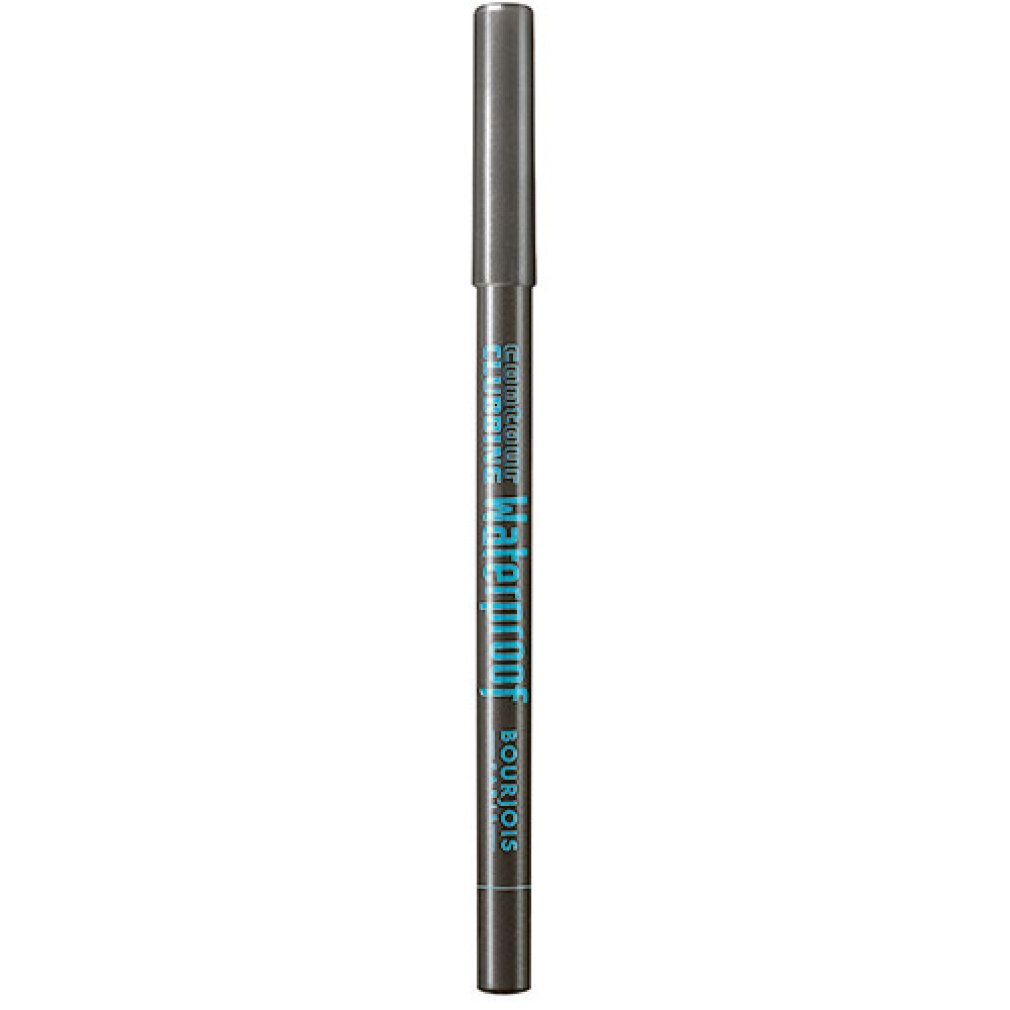 Brauner Kajalstift. Aufschrift: Contour Clubbing Waterproof. Marke: Bourjois.