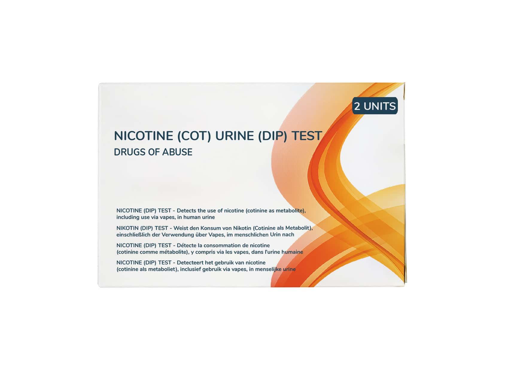 Nikotin (Cotinin) Urin Selbsttest - für Zuhause - Schnellergebnis - CE-zertifiziert