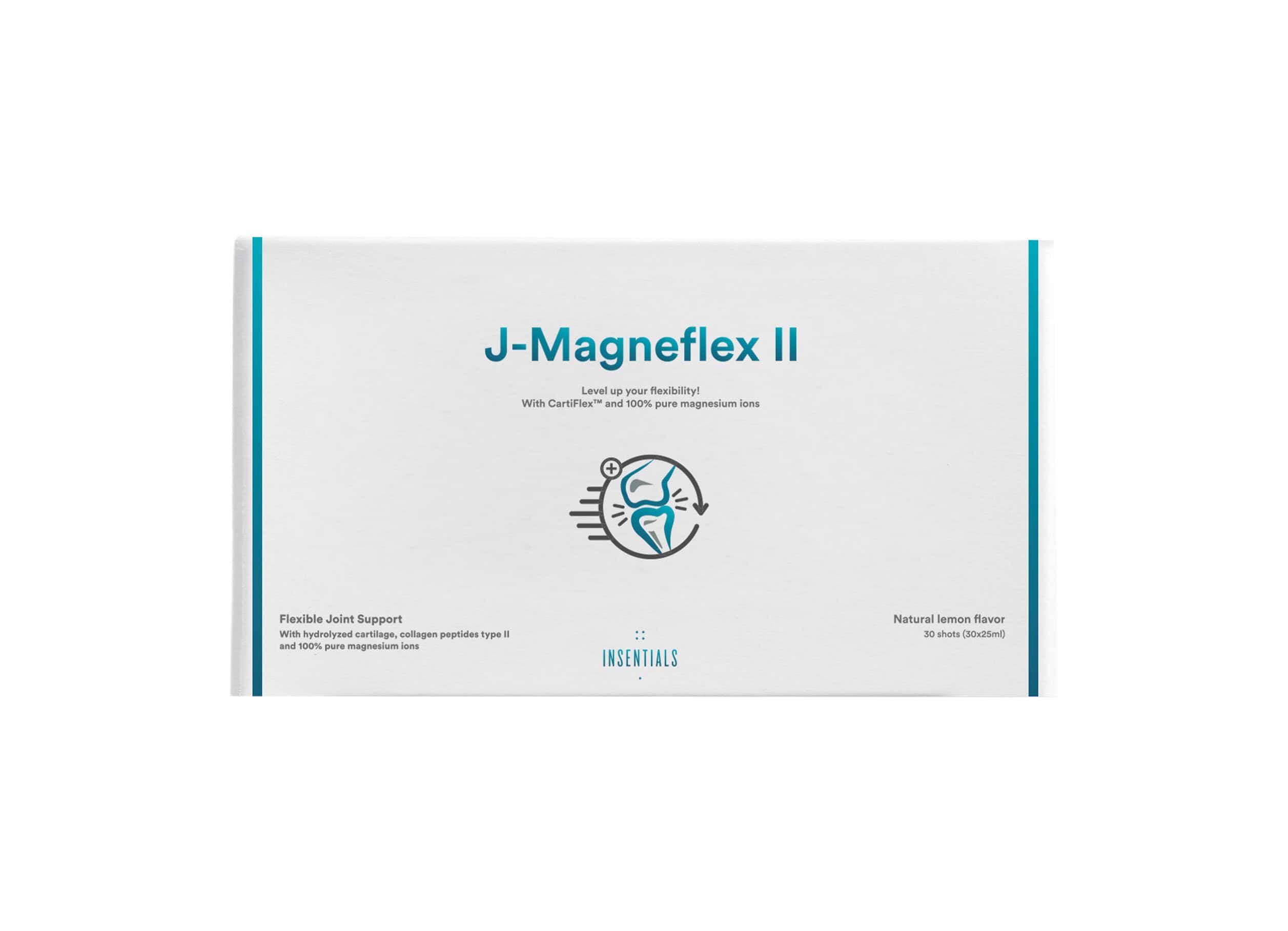 J-Magneflex II Shot - 3-in-1 Unterstützung für Gelenke, Muskeln & Energie - 1 Shot
