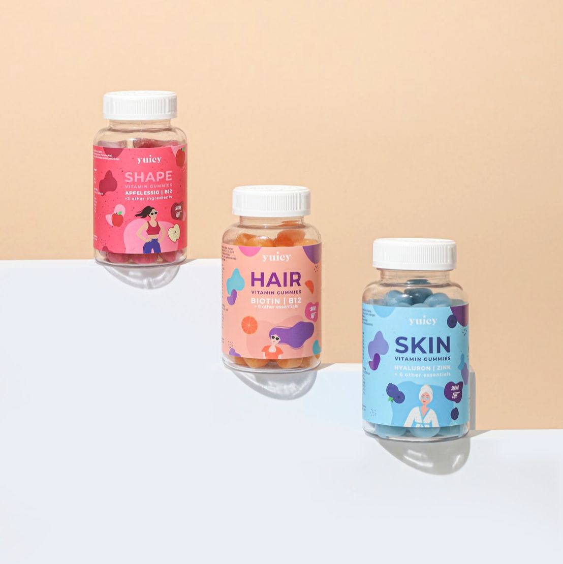 Hair, Skin & Shape Bundle | yuicy®