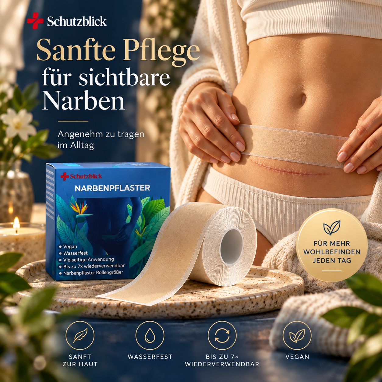 Schutzblick® Narbenpflaster [4x300cm]