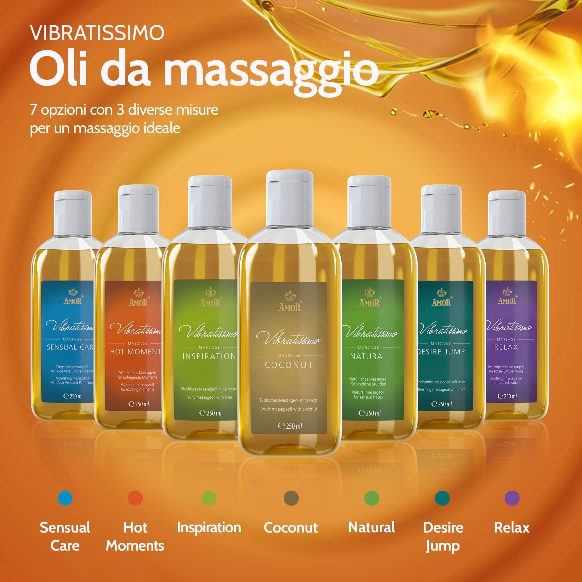 Vibratissimo Massageöl Hot Moments