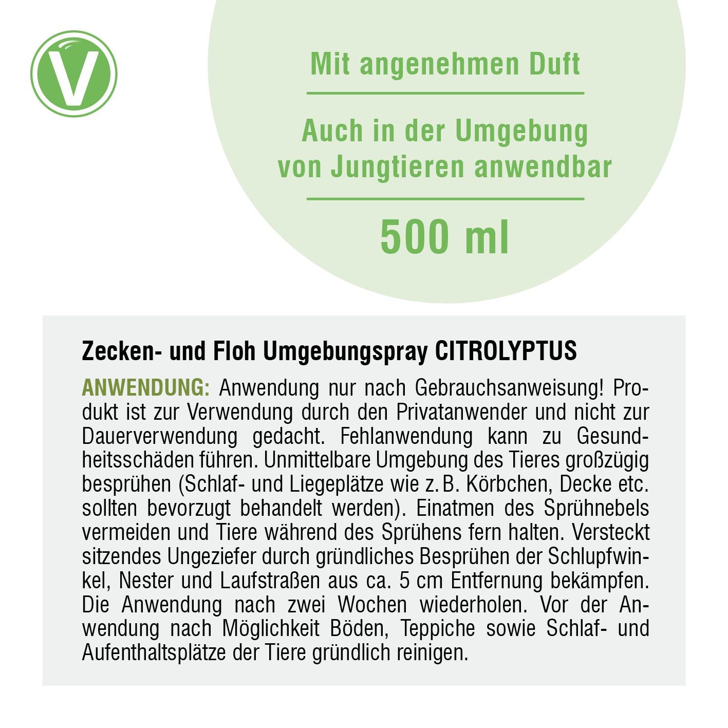 Vetlando Citrolyptus Umgebungsspray