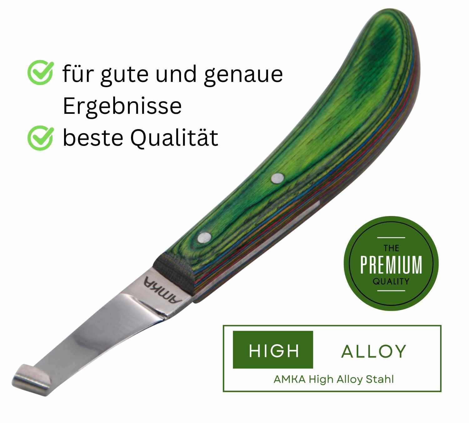 AMKA PRO HAS Hufmesser rechtsschneidend