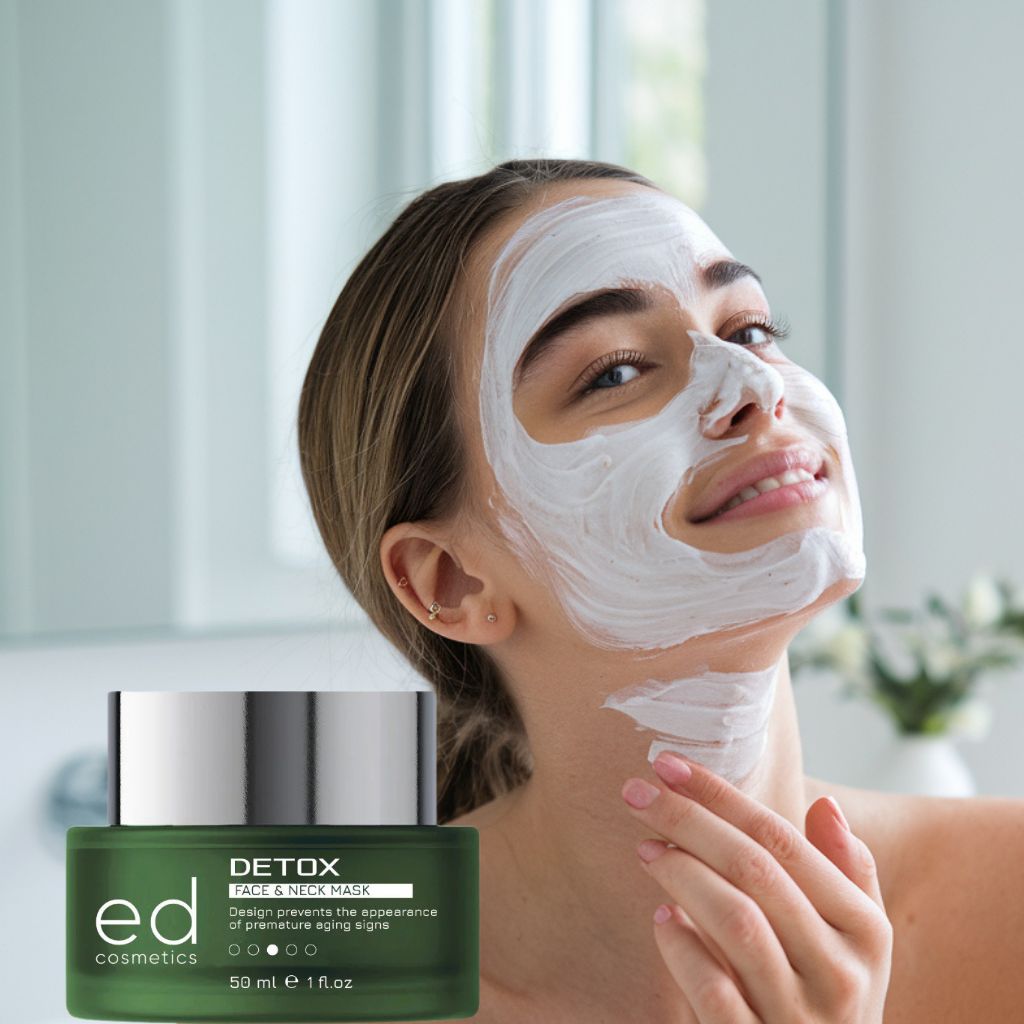 ED COSMETICS Detox Maske – ANTI-AGING, Tiefenreinigung & Hautverjüngung