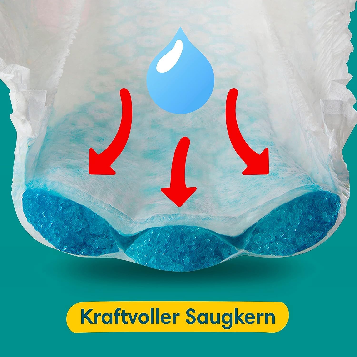 Pampers Windeln Pants Größe 6 (14-19kg) Baby-Dry