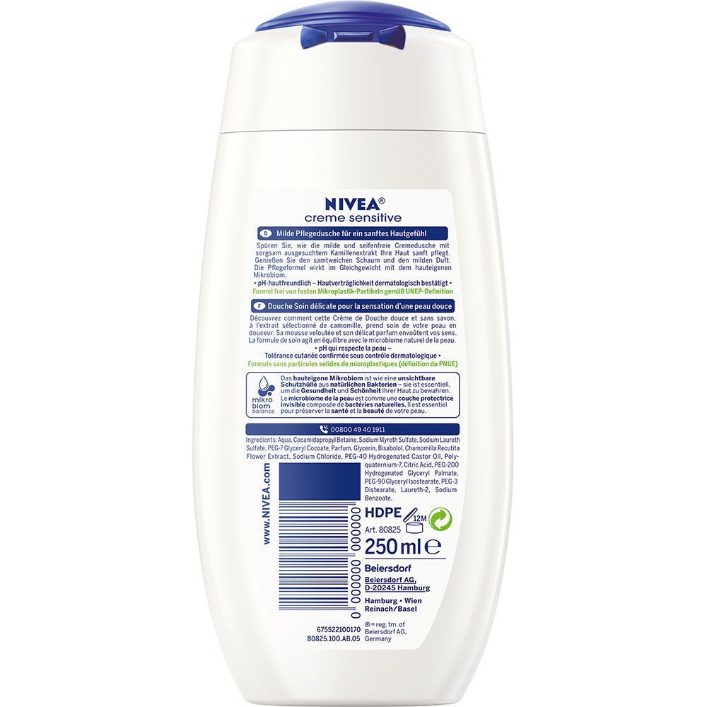 NIVEA® creme sensitive Cremedusche