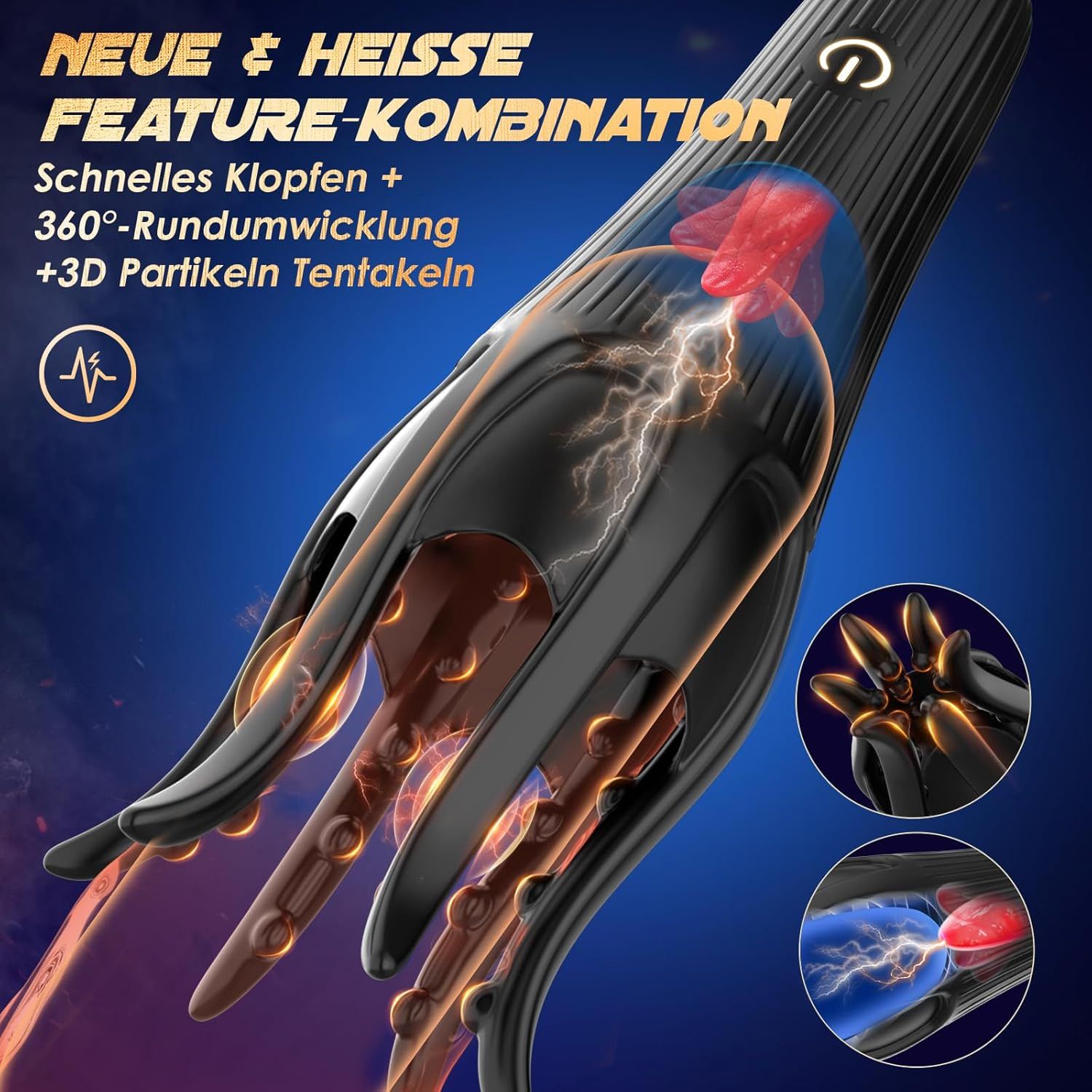 Tagnaff Masturbieren für Männer Penis Eichel Stimulator