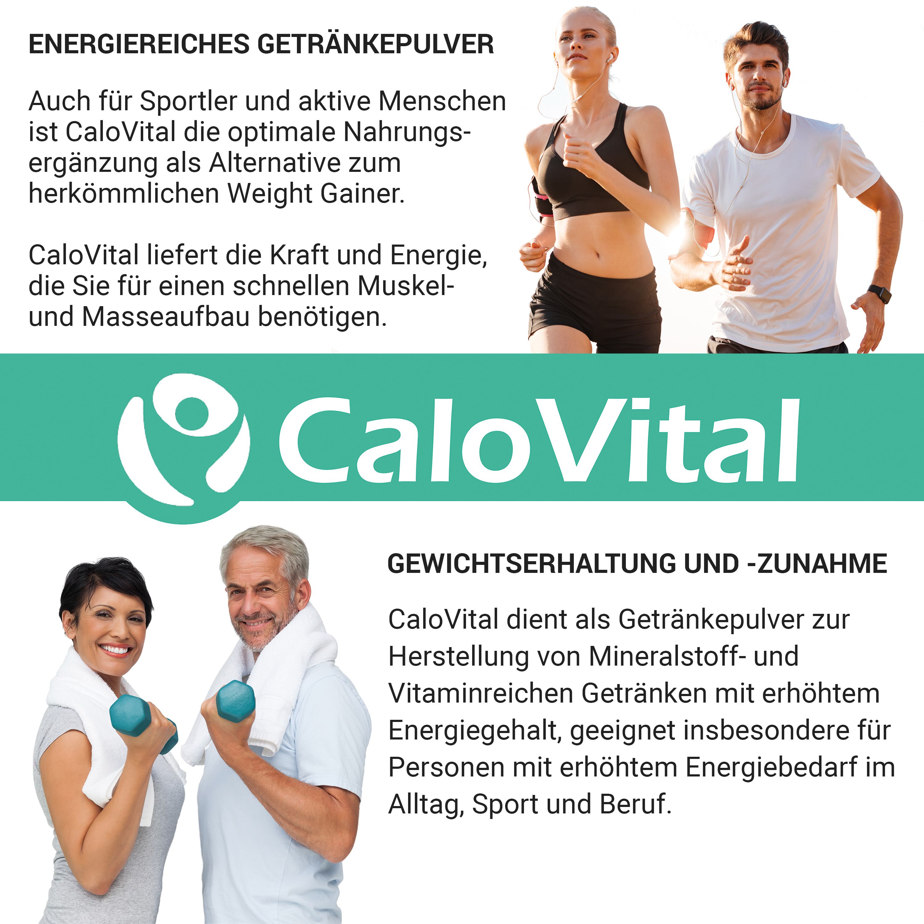 CaloVital | Trinknahrung hochkalorisch | Astronautennahrung & Aufbaukost mit Vitaminen