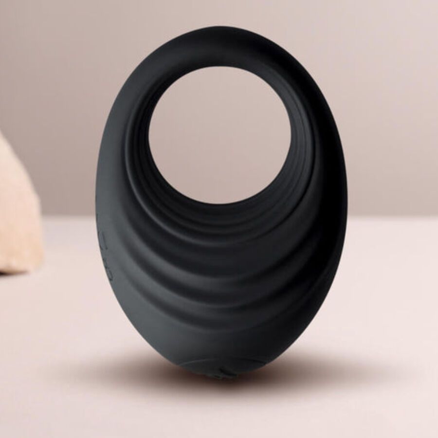 Rocks-off - Spire Vibrating Liquid Silicone Ring Black