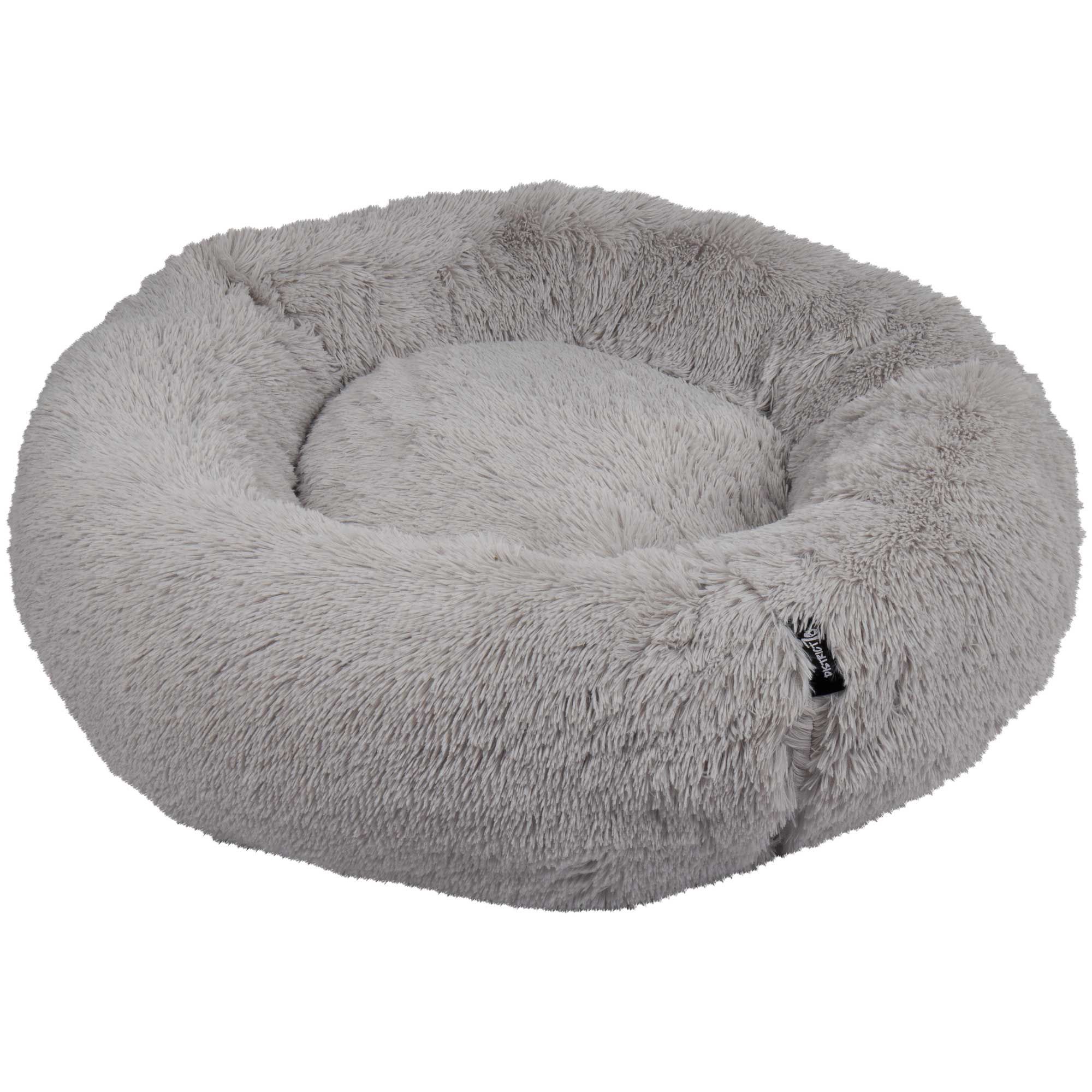 100x100x30cm - District 70 FUZZ - Hundebett in Donutform - Donutbett - Hundekissen