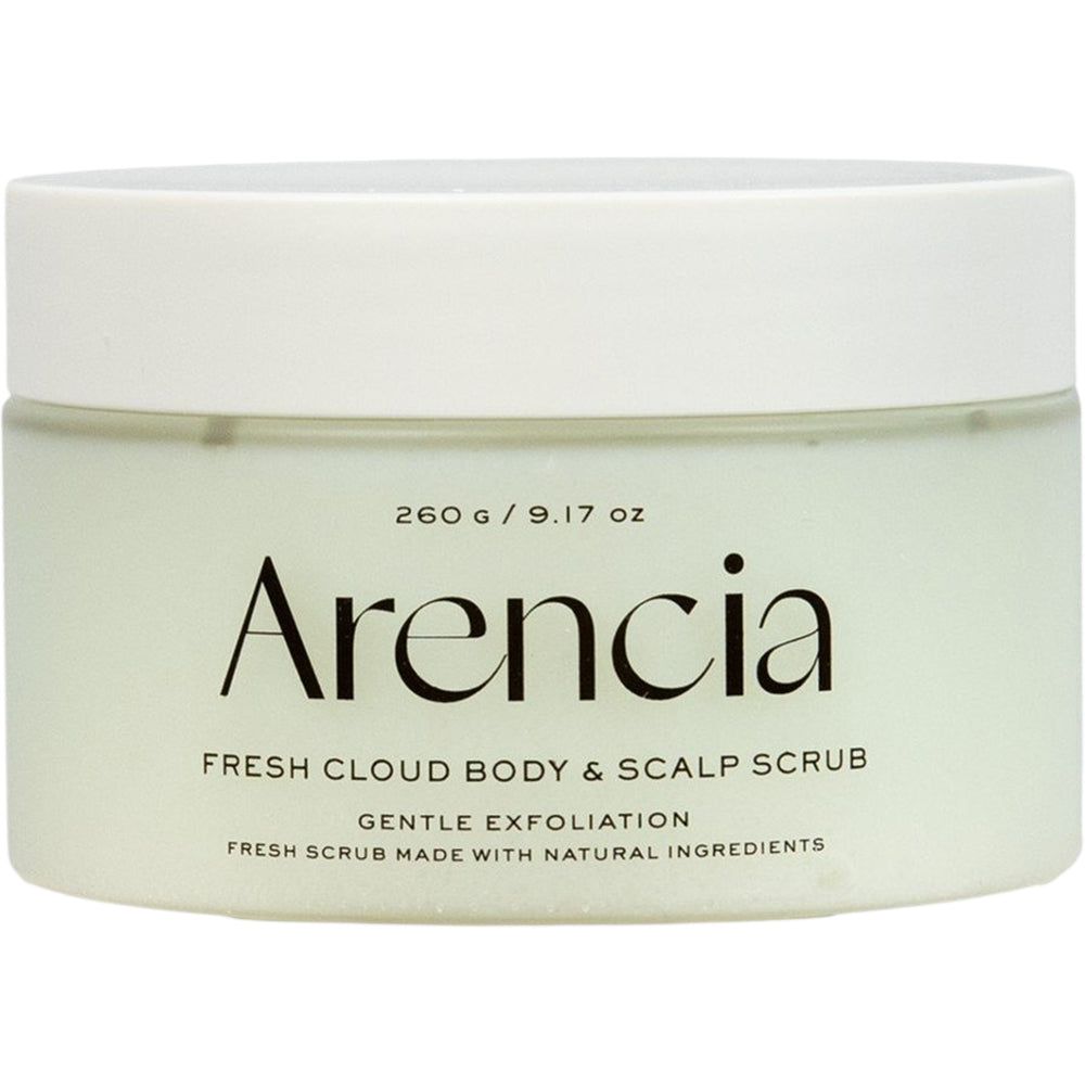 ARENCIA Fresh Cloud Körper- und Kopfhautpeeling Geranie & Nachtkerze