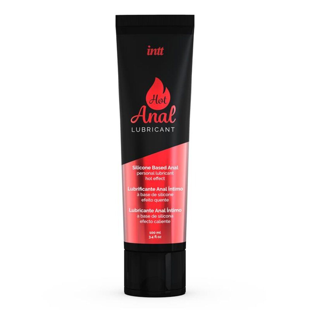 Intimes Anallubrikant auf Silikonbasis mit Wärmeeffekt, 100 ml.