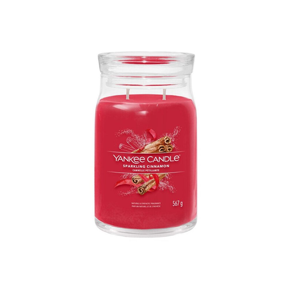 Yankee Candle Sparkling Cinnamon Signaturkerze