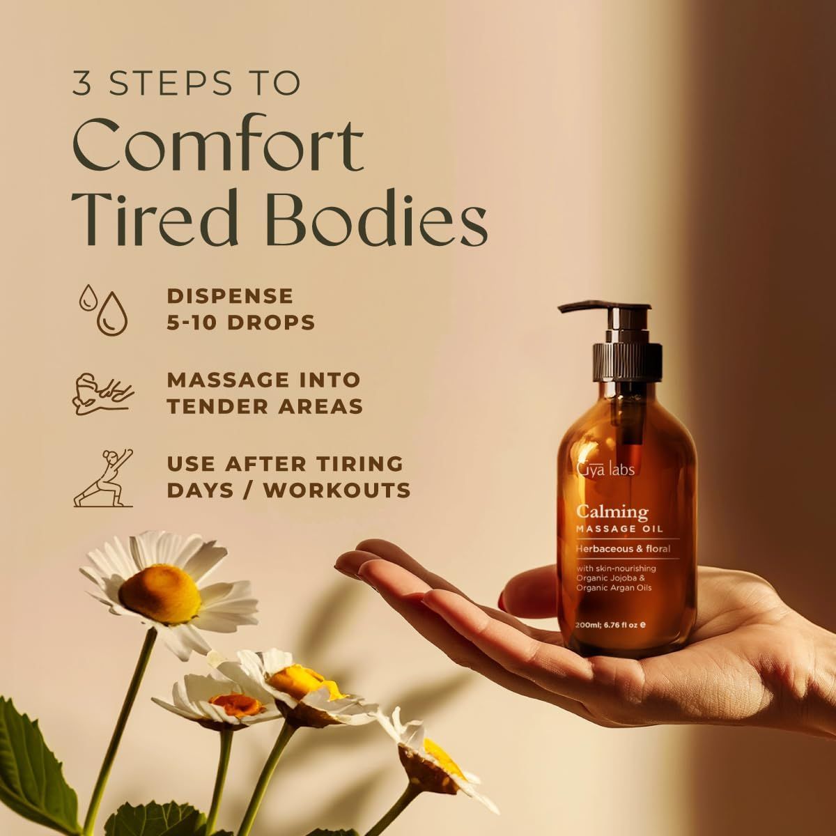 Gya Labs Calming Massage Oil